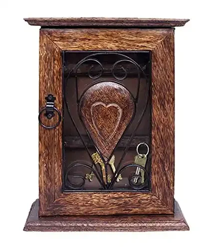 Beautiful Wooden Handicrafts Wall Hanging & Wooden Box Type Key Hanger