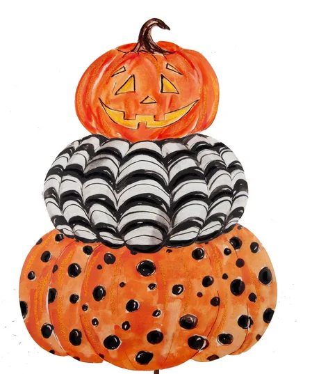 Beck’s Jack O Lantern Topiary