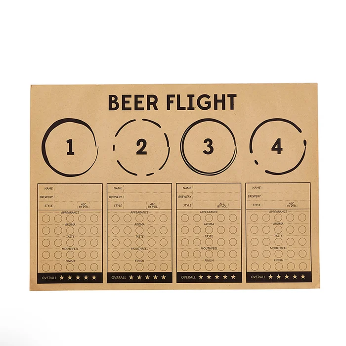 Beer Flight Placemats