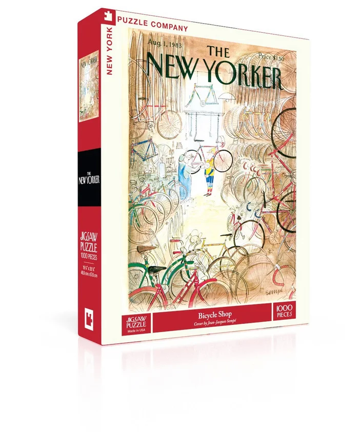 Bicycle Shop 1000 Piece Jigsaw Puzzle