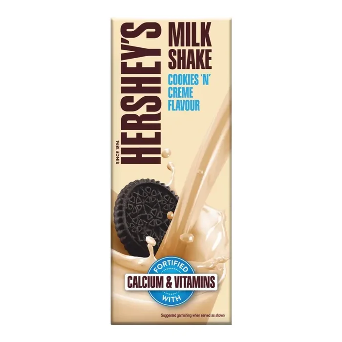 Big Bazaar Combo – Hershey‘s Milk Shake, Cookies and Cream, 200ml (Buy 2 Get 1, 3 Pieces) Promo Pack