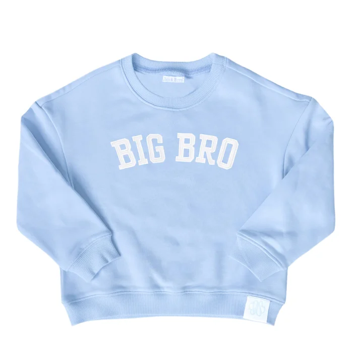 Big Bro Sweatshirt (sizes 12m – 8): 3-4T
