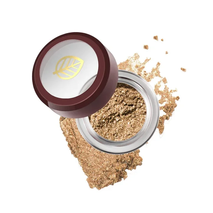 Biotique Natural Makeup Diva Glimmer Sparkling Eyeshadow Powder, Gold Rush, 1.5G