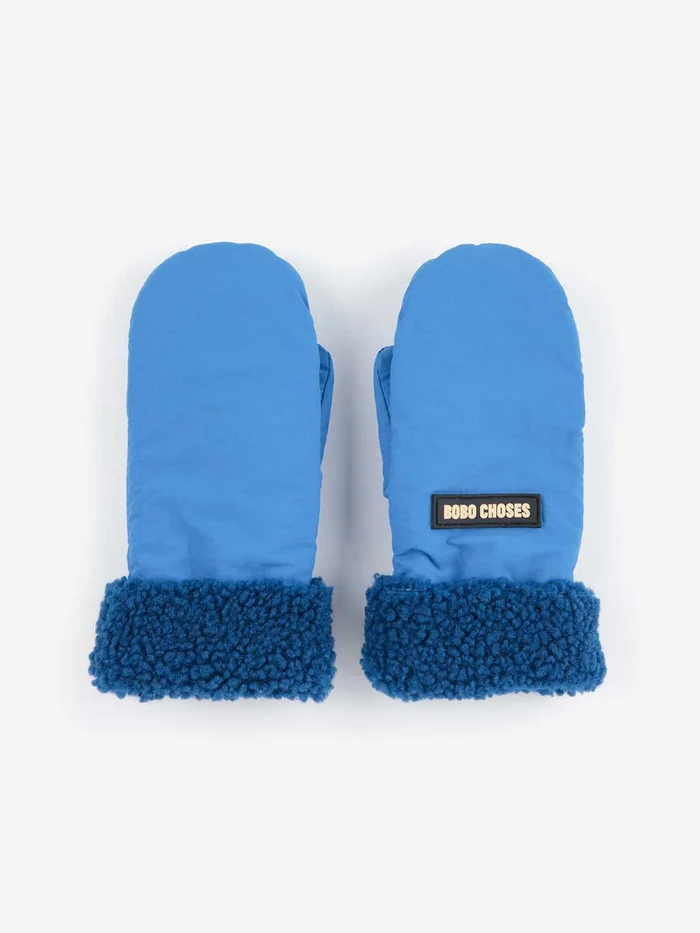Blue Bobo Choses Bicolour Mittens