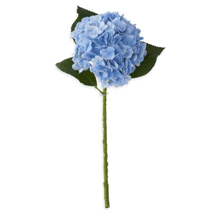 BLUE REAL TOUCH HYDRANGEA SPRAY