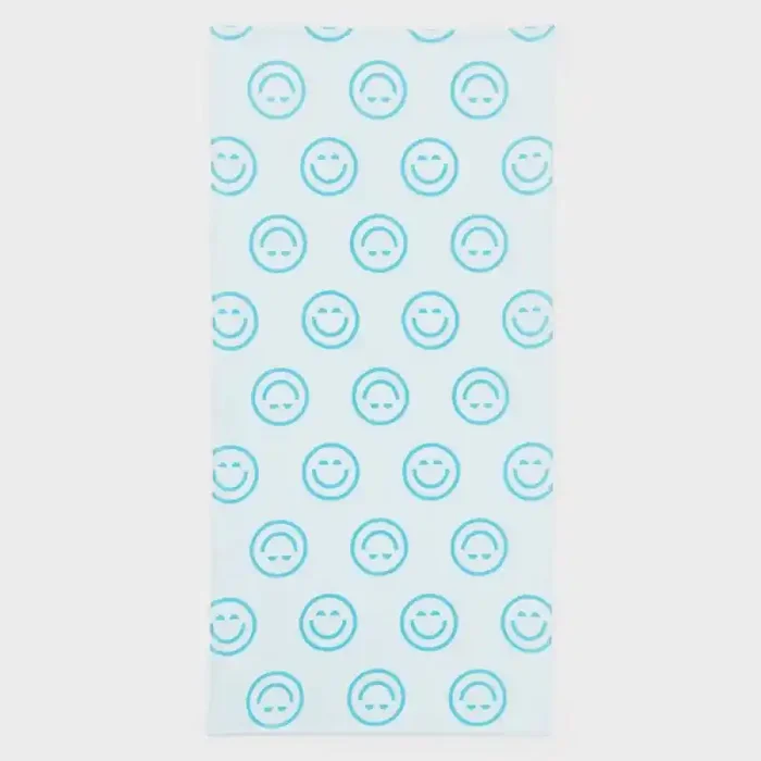 Blue Smiles Beach Towel – Sun Squad™