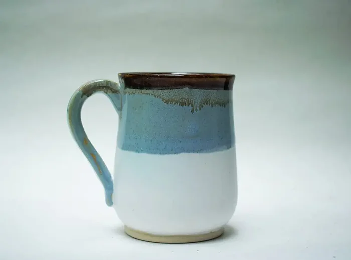 Blue White Ceramic Coffee Mug