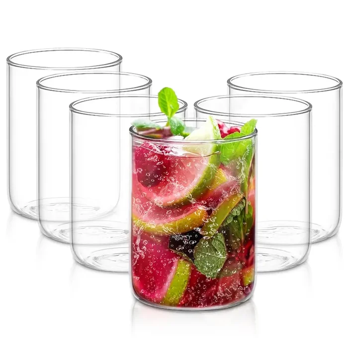 Borosil Glass Glass – 6-Pieces, Transparent, 295 ML