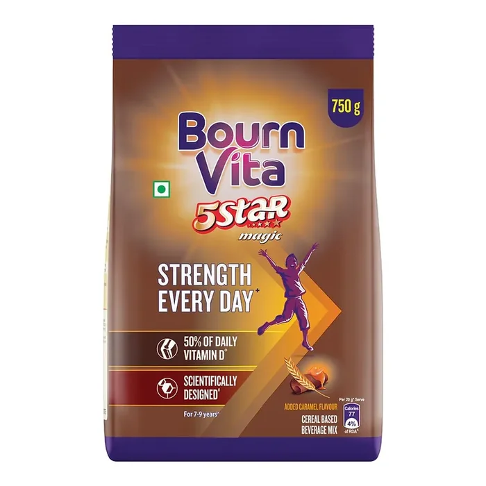 Bournvita 5 Star Magic Nutrition Drink 750 g Pouch