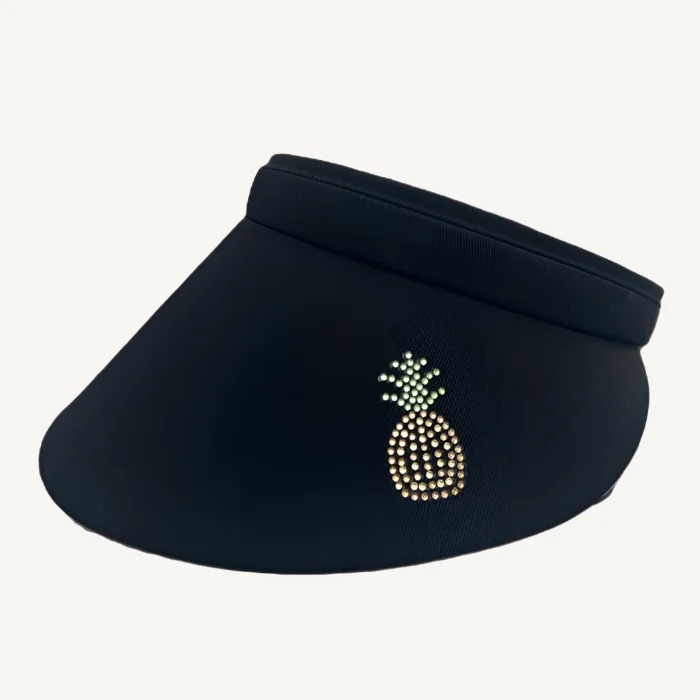 Bridgitte Visor with Crystal Pineapple