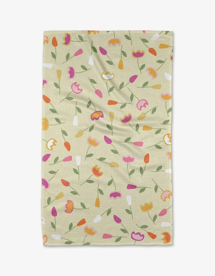 Bright Buds Kitchen Towel