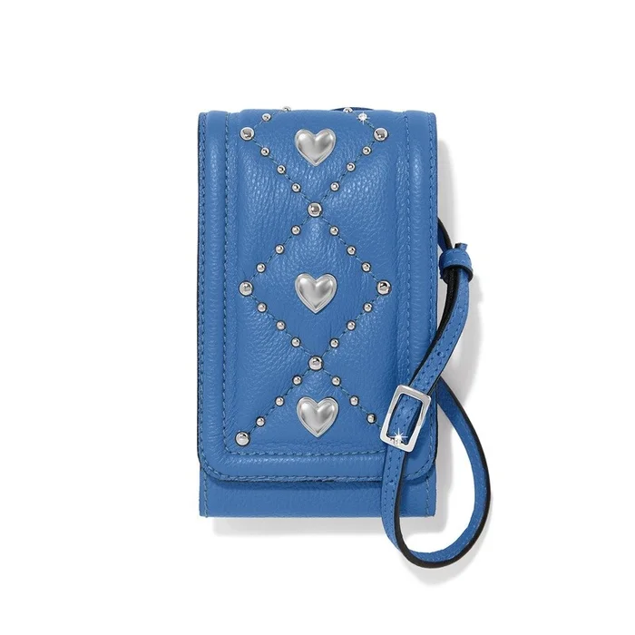 Brighton Brave Heart Phone Organizer-Bay Blue-E5543B