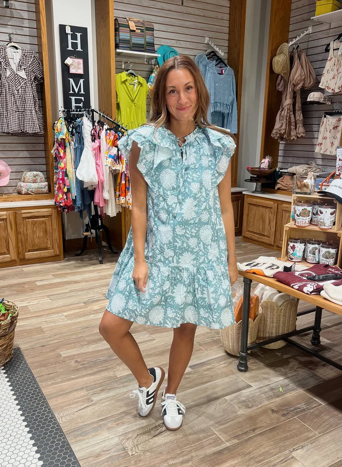 Brin Forrest Green Dress
