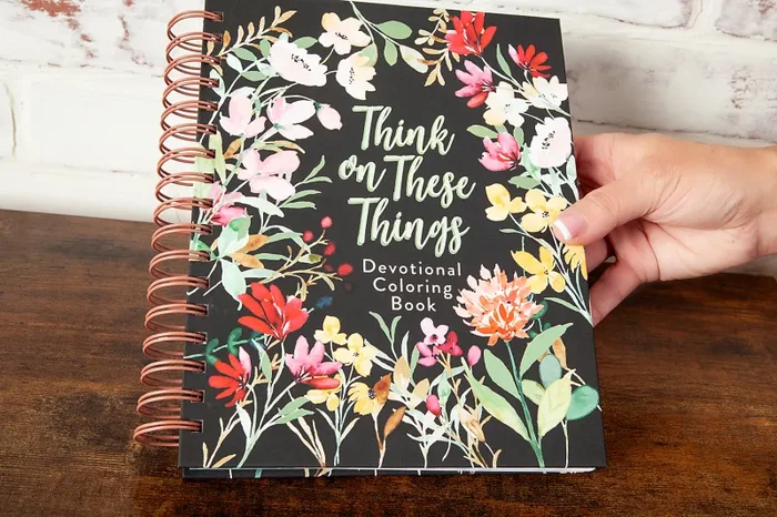 Broadstreet Publishing Think on These Things (Devotional Coloring Book)