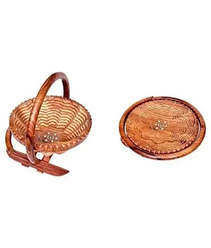 Brown Folding Fruit Tray