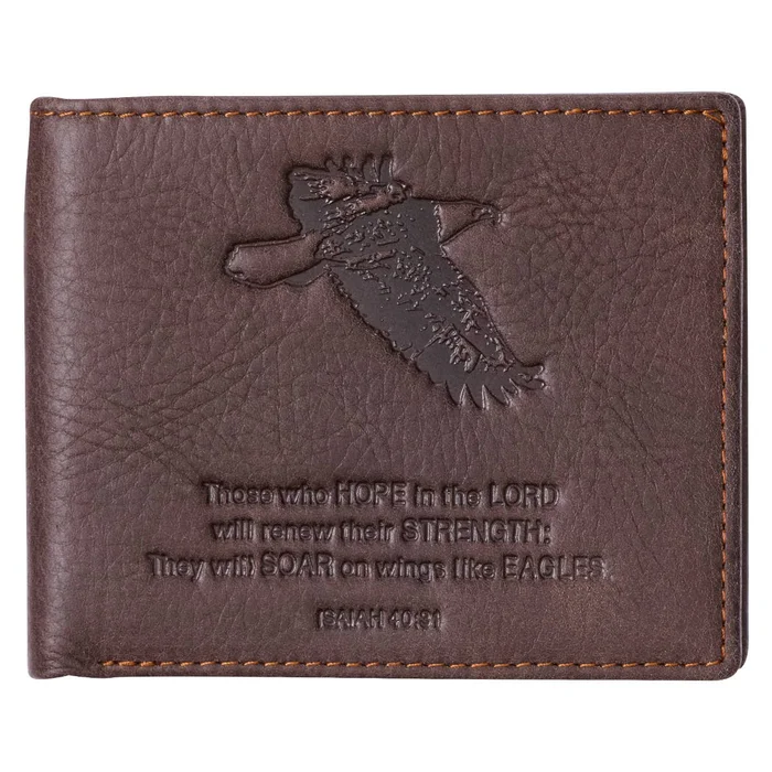 Brown Wings like Eagles Wallet