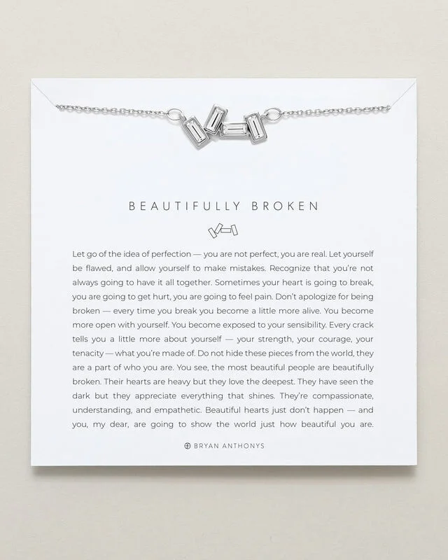 Bryan Anthonys Beautifully Broken Necklace-Silver