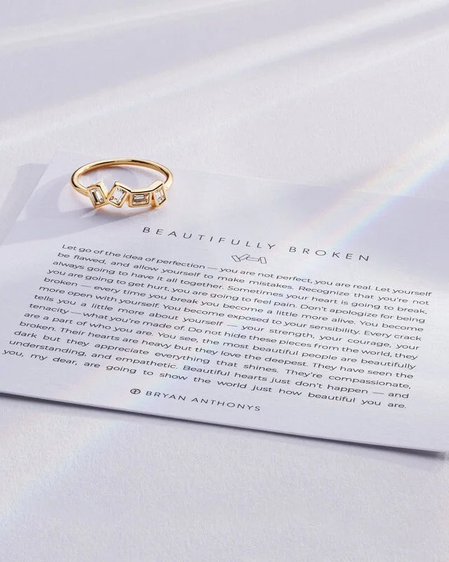 Bryan Anthonys Beautifully Broken Ring Gold
