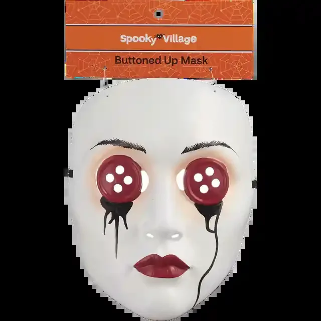 Buttoned Up Mask