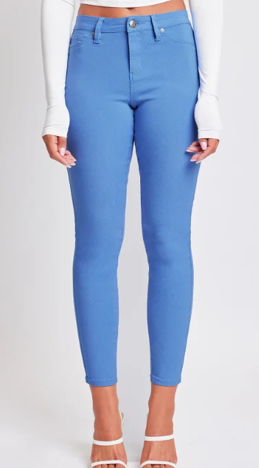 By Any Means Hyper-Stretch Mid-Rise Skinny Jeans