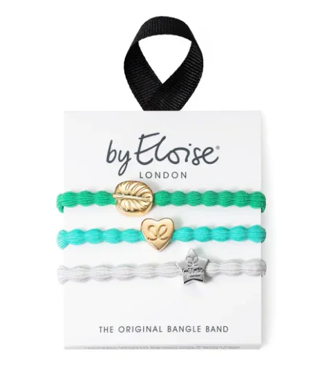 byEloise Bangle Bands Set of 3 | Crystal Clear