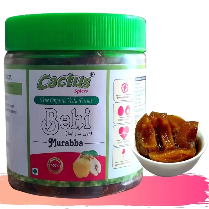 CACTUS SPICES Homemade Behi Murabba بہی موراببا Safarjal Murabba Quince Murabba 400g