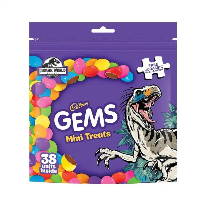Cadbury Gems Mini Treats Chocolate Pack, 126.4 g