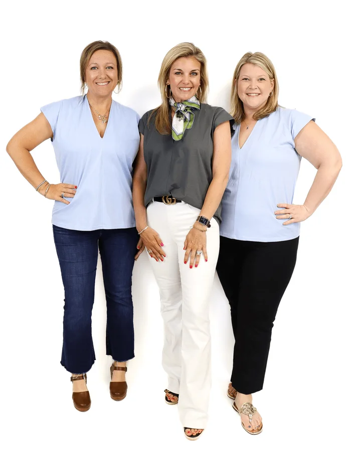 Cap Sleeve V-Neck Top