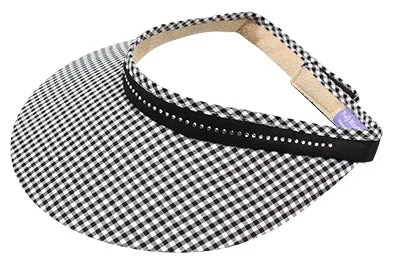 Celine Velcro Crystal Visor