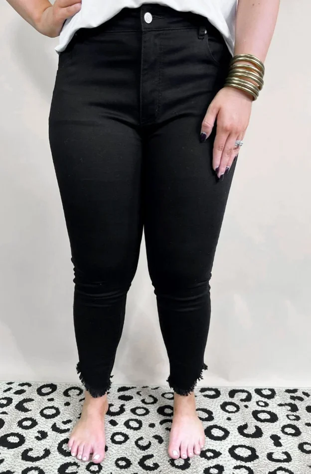 Charlie Mid Rise Skinny Jeans