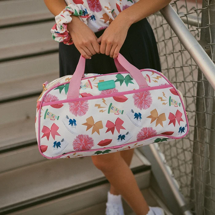 Cheer Beige Duffle Bag | Sabrina