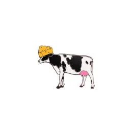 Cheesehead® Cow Pin