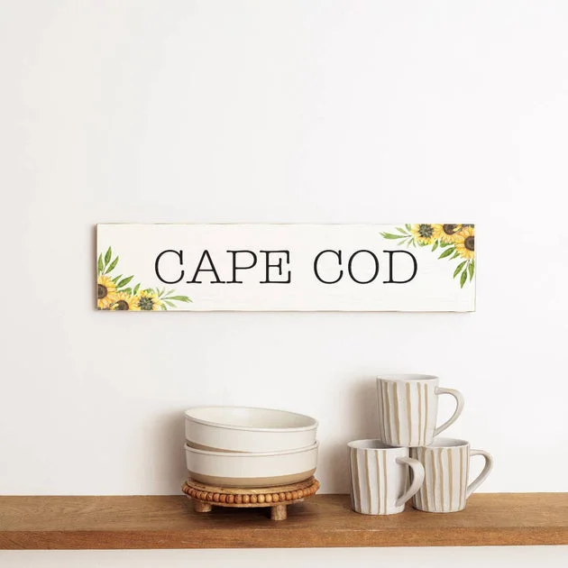 Cheshire Sunflowers Barn Wood Sign