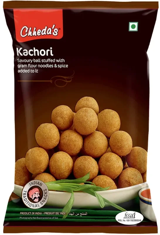 Chheda‘s – Kachori – Crispy Spicy Snack – with Spicy Mixture Filling – 300 Gm / 350G Pack of 1