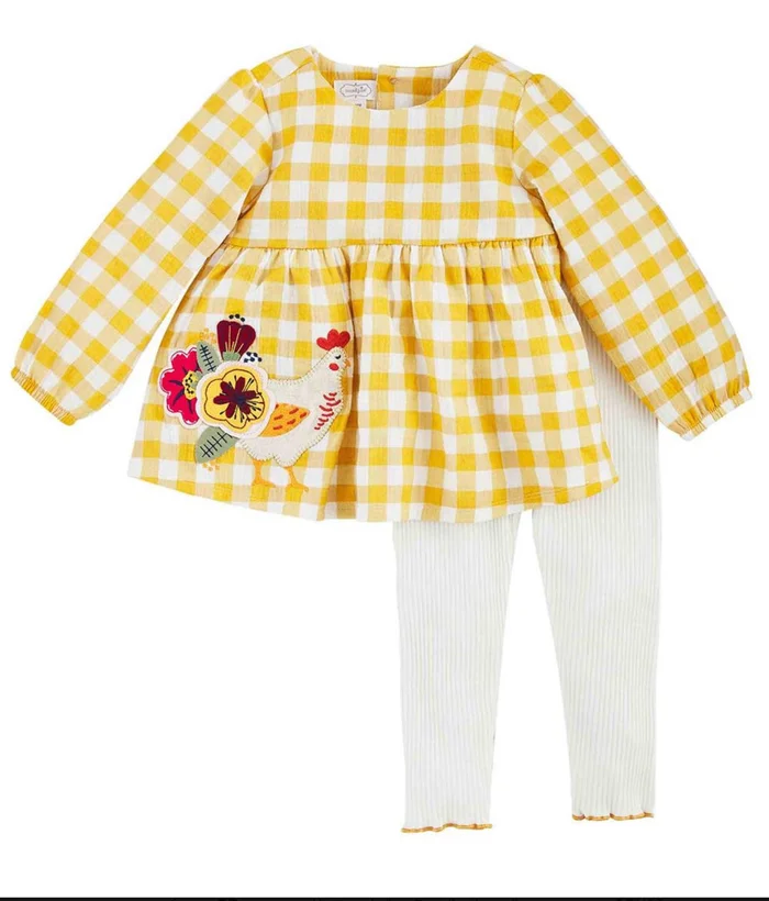Chicken Tunic and Legging Set