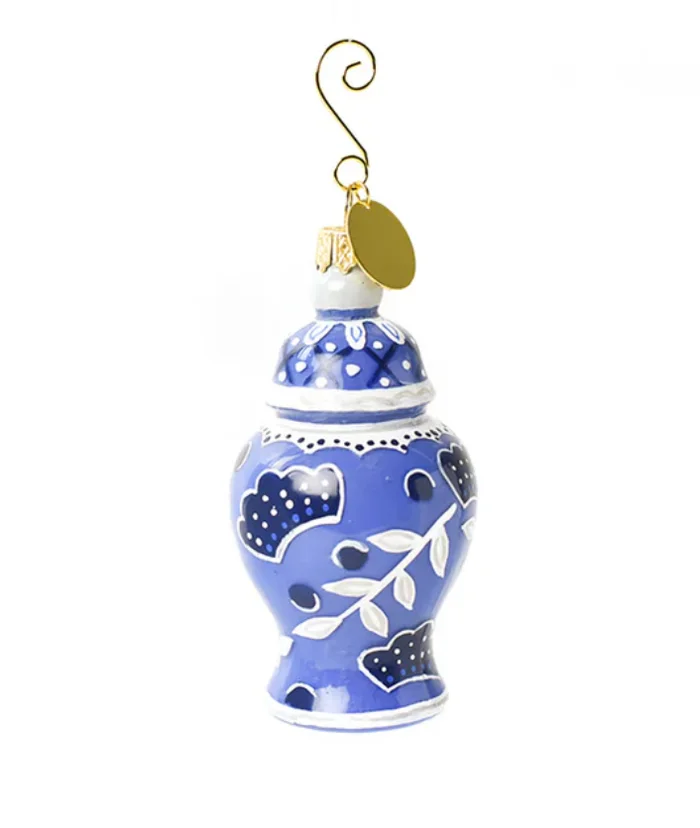 Chinoiserie Jar Shaped Ornament