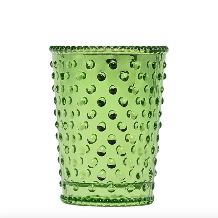 Christmas Hobnail Votive