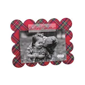 Christmas Scallop Tartan Frame
