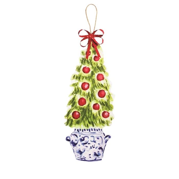 CHRISTMAS TREE DOOR HANGER