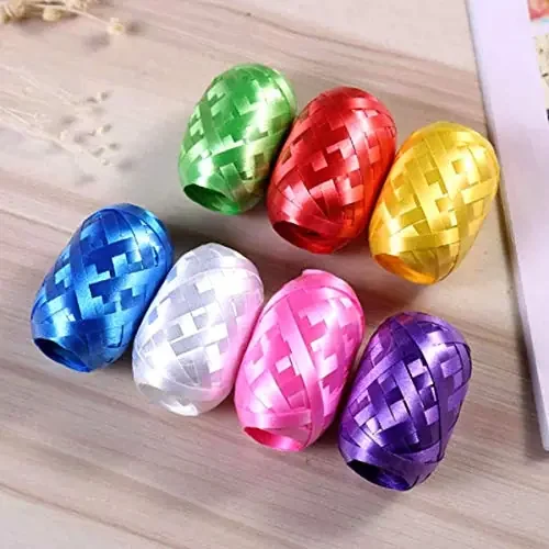 Christmas Vibes 120m Curling Ribbon 12 Pack Assorted Color Gift Ribbon Pastel Balloon String Gift Wrapping Ribbons Great for Wedding Birthday Party Art Festival Decoration (Multi2)