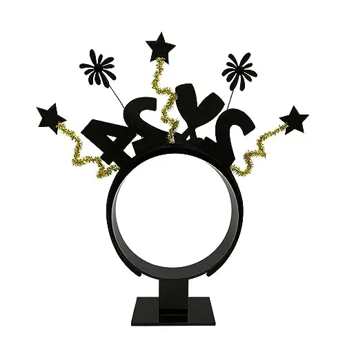 Christmas Vibes 2024 New Year Headbands Cosplay Hair Hoop For Favor Women Men