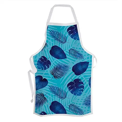 Christmas Vibes Cotton Kitchen Apron – 1 pc Printed Apron Quirky Apron Funny Apron Gifts for Cook Gift for Chef Gift for Wife Gift for mom AP00132