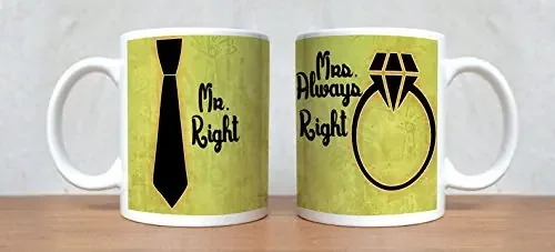 Christmas Vibes Couple Mug – (2 pc) Gift for Couples
