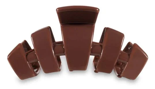 Classic Large Hair Clip Nutmeg