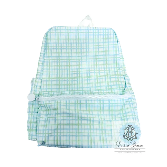 CLASSIC PLAID GREEN BACKPACKER