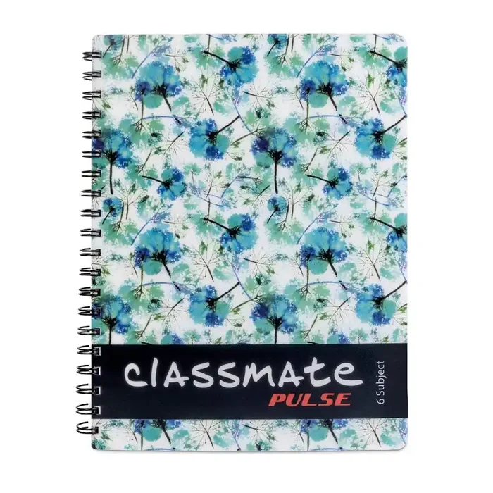 Classmate Premium 6 Subject Notebook – 203mm x 267mm Soft Cover 300 Pages Single Line