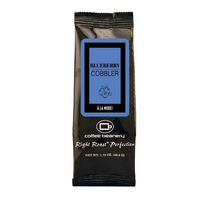 Coffee Beanery Blueberry Cobbler Flavored Coffee | 1.75 oz One Pot Sampler