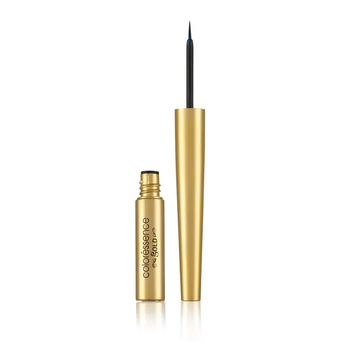 COLORESSENCE Camera Ready Long Wear Eyeliner Intense Pigmented Liquid Eye Makeup, 3.5ml – Black