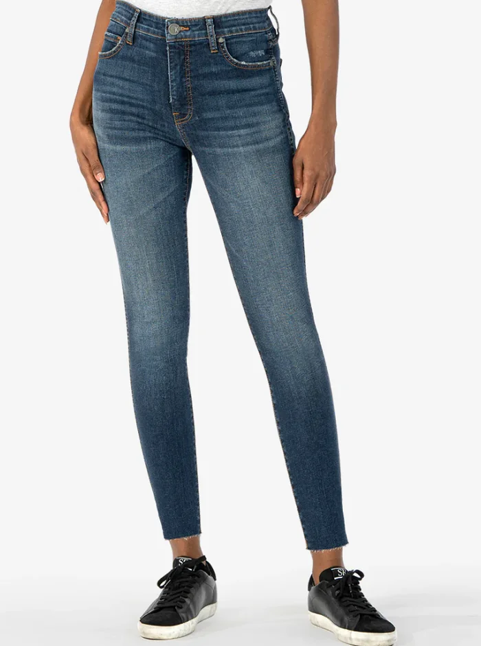 Connie High Rise Fab Ab Skinny (REPREVE, TINGLE WASH)