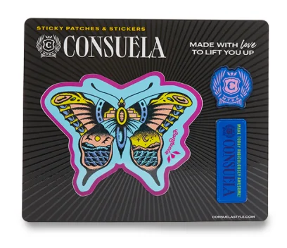 Consuela Sticky Patches & Stickers